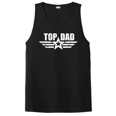 Top Dad Cool Fathers Day Gift PosiCharge Competitor Tank