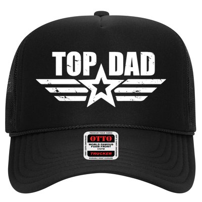 Top Dad Cool Fathers Day Gift Trucker Hat