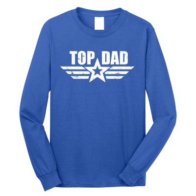 Top Dad Cool Fathers Day Gift Long Sleeve Shirt