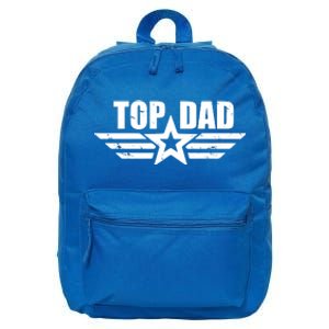 Top Dad Cool Fathers Day Gift 16 in Basic Backpack