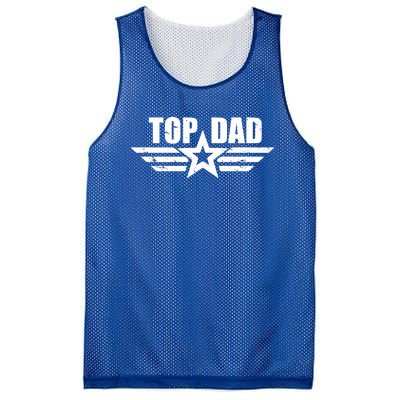 Top Dad Cool Fathers Day Gift Mesh Reversible Basketball Jersey Tank