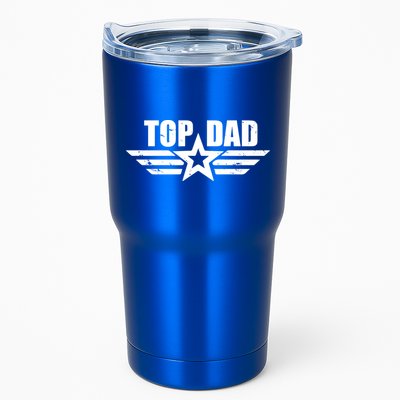 Top Dad Cool Fathers Day Gift Tumbler