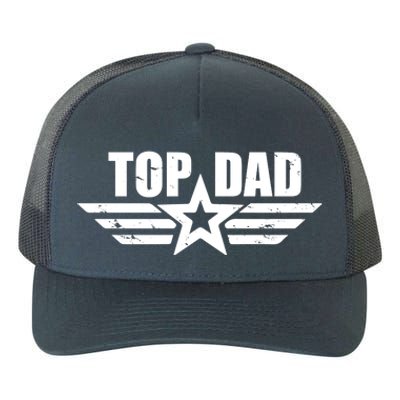 Top Dad Cool Fathers Day Gift Yupoong Adult 5-Panel Trucker Hat