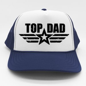 Top Dad Cool Fathers Day Gift Trucker Hat