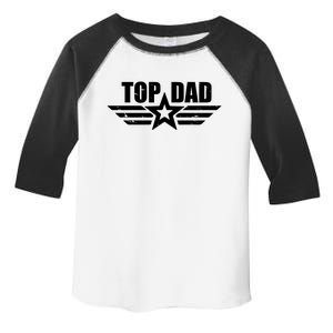 Top Dad Cool Fathers Day Gift Toddler Fine Jersey T-Shirt