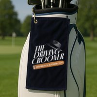 The Driving Crooner I Think You Should Leave Golf Towel