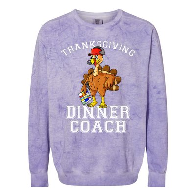 Turkey Day Culinary Expert Hilarious Thanksgiving Chef Colorblast Crewneck Sweatshirt