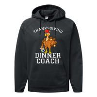 Turkey Day Culinary Expert Hilarious Thanksgiving Chef Performance Fleece Hoodie