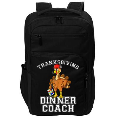 Turkey Day Culinary Expert Hilarious Thanksgiving Chef Impact Tech Backpack