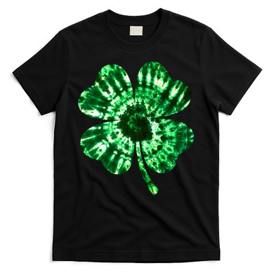 Tie Dye Clover St Patrick's Day T-Shirt