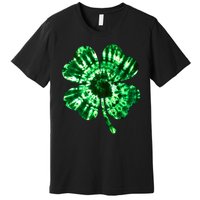 Tie Dye Clover St Patrick's Day Premium T-Shirt