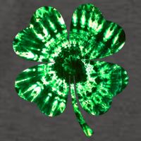 Tie Dye Clover St Patrick's Day Vector Backpack