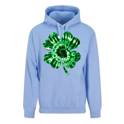 Tie Dye Clover St Patrick's Day Unisex Surf Hoodie