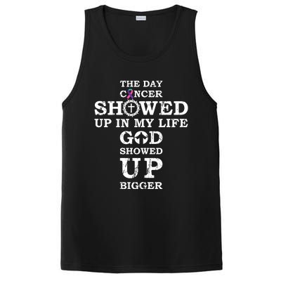 The Day Cancer Showed Up In My Life God Showed Up Bigger PosiCharge Competitor Tank