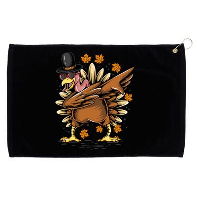 Thanksgiving Day Costume Gobble Pilgrim Dab Dabbing Turkey Cool Gift Grommeted Golf Towel