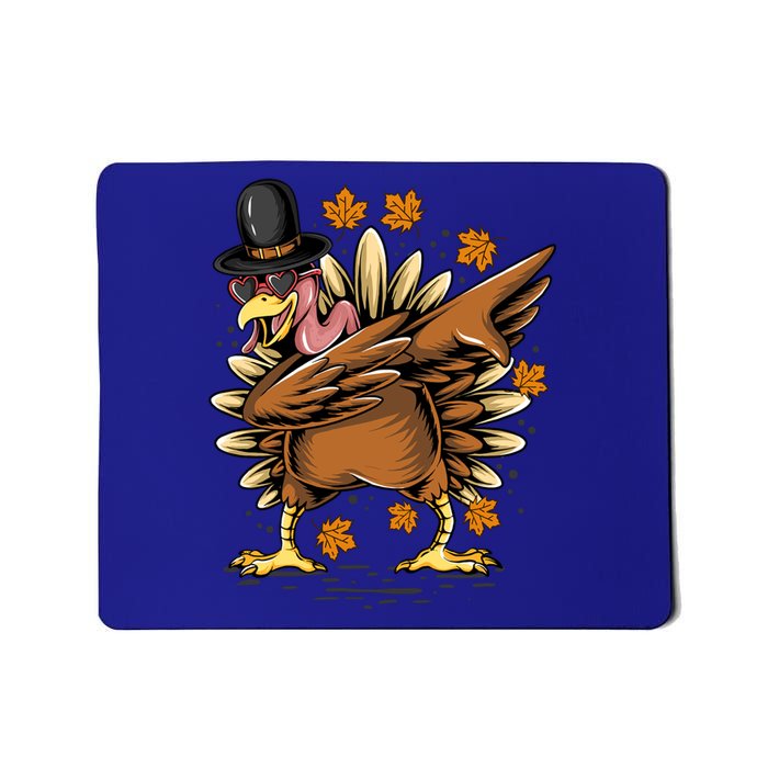 Thanksgiving Day Costume Gobble Pilgrim Dab Dabbing Turkey Cool Gift Mousepad