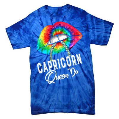 Tie Dye Capricorn Queen Lips Classic Gift Tie-Dye T-Shirt