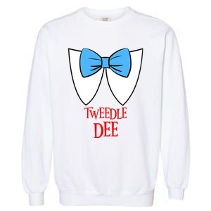 Tweedle Dee Costume Halloween Fairytale Character Garment-Dyed Sweatshirt