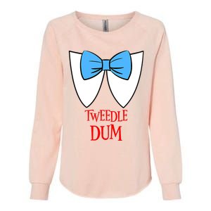 Tweedle Dum Costume Halloween Fairytale Character Womens California Wash Sweatshirt