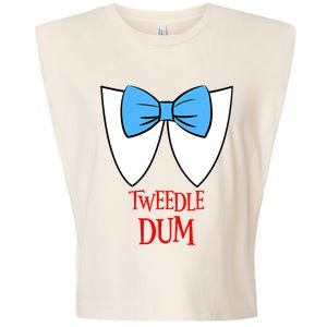 Tweedle Dum Costume Halloween Fairytale Character Garment-Dyed Women's Muscle Tee