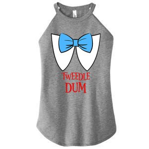 Tweedle Dum Costume Halloween Fairytale Character Women's Perfect Tri Rocker Tank