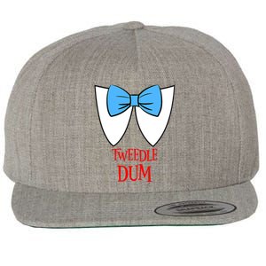 Tweedle Dum Costume Halloween Fairytale Character Wool Snapback Cap