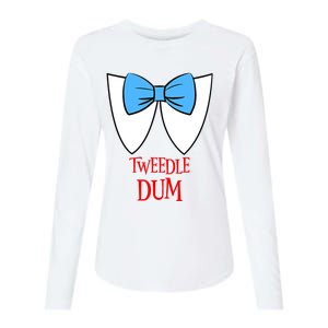 Tweedle Dum Costume Halloween Fairytale Character Womens Cotton Relaxed Long Sleeve T-Shirt