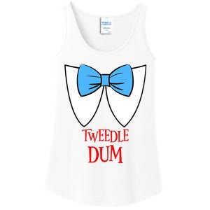 Tweedle Dum Costume Halloween Fairytale Character Ladies Essential Tank