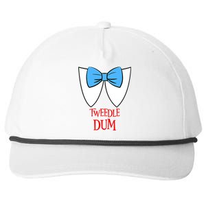 Tweedle Dum Costume Halloween Fairytale Character Snapback Five-Panel Rope Hat