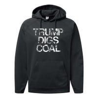 Trump Digs Coal Performance Fleece Hoodie