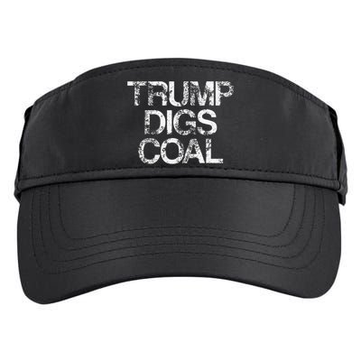 Trump Digs Coal Adult Drive Performance Visor