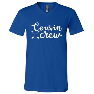 Thanksgiving Dinner Cousin Crew Gift Thanksgiving Cute Gift V-Neck T-Shirt