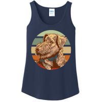 Terrier Dog Cute Sunset Ladies Essential Tank