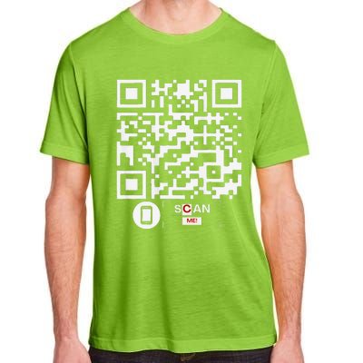 Trump Dancing Codefunny Qr Scan Adult ChromaSoft Performance T-Shirt