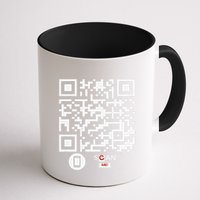 Trump Dancing Codefunny Qr Scan Coffee Mug