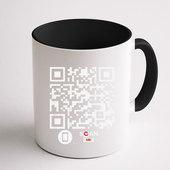 Trump Dancing Codefunny Qr Scan Coffee Mug
