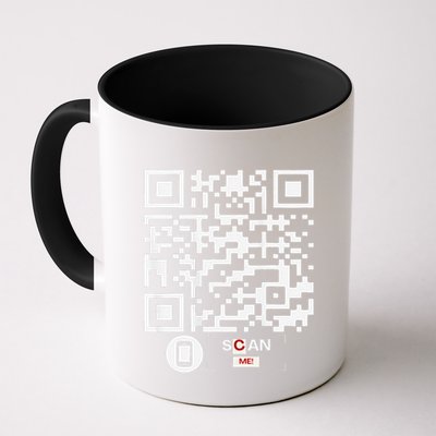 Trump Dancing Codefunny Qr Scan Coffee Mug