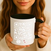 Trump Dancing Codefunny Qr Scan Coffee Mug