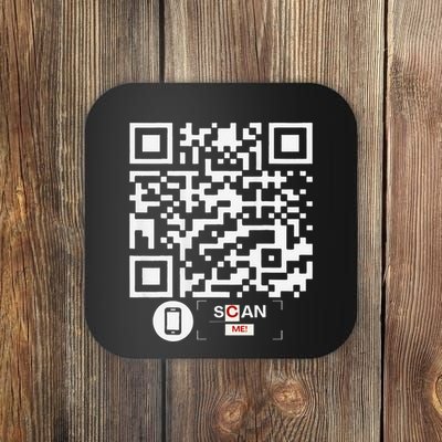 Trump Dancing Codefunny Qr Scan Coaster