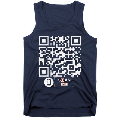 Trump Dancing Codefunny Qr Scan Tank Top