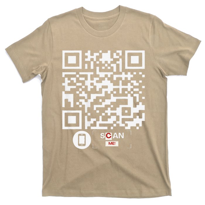 Trump Dancing Codefunny Qr Scan T-Shirt