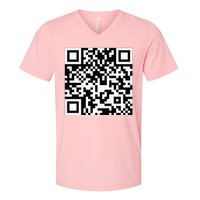 Trump Dancing Code V-Neck T-Shirt