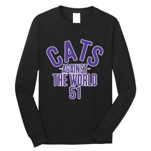 Tone Deaf Cats Against The World Long Sleeve Shirt