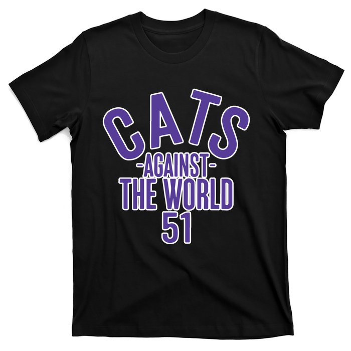 Tone Deaf Cats Against The World T-Shirt