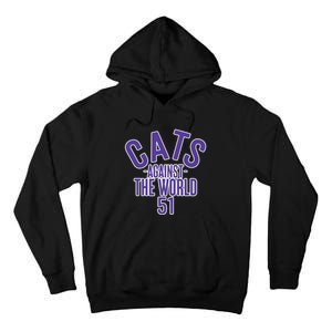 Tone Deaf Cats Against The World Tall Hoodie