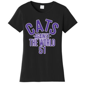 Tone Deaf Cats Against The World Women's T-Shirt