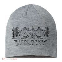 The Devil Can Scrap But The Lord Has Won Western Sustainable Beanie