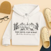 The Devil Can Scrap But The Lord Has Won Western Hoodie