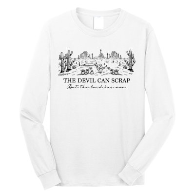 The Devil Can Scrap But The Lord Has Won Western Long Sleeve Shirt