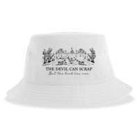 The Devil Can Scrap But The Lord Has Won Western Sustainable Bucket Hat